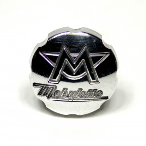 Bouchon Reservoir Alu Mobylette MBK Motob&eacute;cane Motoconfort 40 50 - &Oslash;30mm Usin&eacute; Mobylette