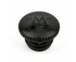 Bouchon Reservoir Plastique Noir Mobylette MBK Motob&eacute;cane Motoconfort 40 50 - &Oslash;30mm Mobylette