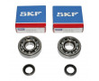 Kit Roulement Vilebrequin + Joint Spi MBK 51 41 88 Motob&eacute;cane - 16x42x13(6302QR ACIER SKF C3)