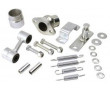 Kit Fixation Pot Doppler ER1 Peugeot 103 RCX / SPX (Bras Carr&eacute;) + Rotule et Patte