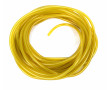 Durite Essence 3mm 3x6 Jaune Translucide Silicone Souple JDRacing - Au m&egrave;tre