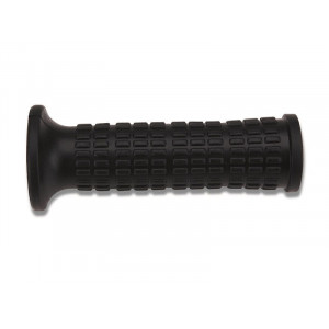 Rev&ecirc;tement Poign&eacute;e Domino Peugeot 103 RCX SPX / Ciao Noir Embout Rond - Paire
