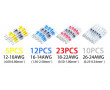 raccord de cable &eacute;lectrique &eacute;tanche thermo r&eacute;tractable &agrave; souder pour faisceau / Fil (50 pi&egrave;ces)