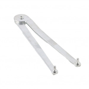 Cl&eacute; &agrave; ergot universelle angle r&eacute;glable - plots &Oslash; 4mm pour Suspension Koni, Fourche Paioli