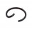Clips de Piston &Oslash; 13mm X 1,3 Mobylette MBK 51 AV10/ Motob&eacute;cane Motoconfort AV7 / 512