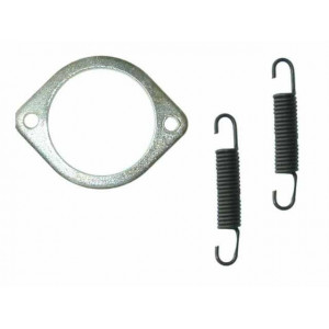 Kit Ressort Ninja pour Pot MBK 51 ( 2 Ressorts + Bride Fixation)