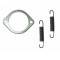 Kit Ressort Ninja pour Pot MBK 51 ( 2 Ressorts + Bride Fixation)