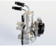 Carburateur Polini CP 19 coaxial System - Souple / Starter Cable / Coudes 90&deg; / R&eacute;ducteur &Oslash; 37