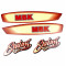 Kit D&eacute;co MBK 51 Club Swing 2000 - 2002 Rouge VRC4 NU92 (Reproduction)