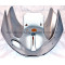Tête de Fourche Cyclo MBK 51 Magnum Racing XR Grise - Origine OEM