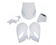 Carrosserie Compl&egrave;te Scooter Piaggio Zip 2000-> Blanc (Kit 5 pi&egrave;ces)