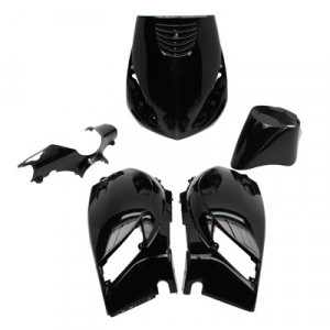 Kit Carrosserie Piaggio Zip AC 2000➔ Noir (Pack Complet 5 Pi&egrave;ces)