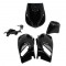 Carrosserie Compl&egrave;te Scooter Piaggio Zip 2000-> Noir (Kit 5 pi&egrave;ces)