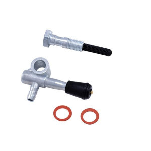 Robinet Essence Mobylette Motobecane Motoconfort AV7 AV88 /AV50 / AV40 &agrave; pousser (M8x100) - OMG