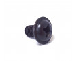 Vis de Garde Boue Avant MBK 51 Super Magum Hard Rock - Pozidrive M6x10 Noir