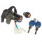 Contacteur a Clé Neiman Mécaboite Derbi Senda 2002-> X-Treme X-Race / Gilera SMT RCR 2003-> 2006 + Serrure de Selle (3+1Fil)