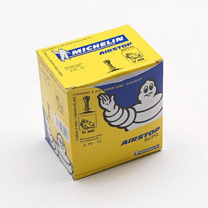 Chambre &agrave; Air 17 Pouces 2-3/4x17 Michelin 17MD Valve droite TR4