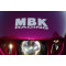 Autocollant Embleme "MBK RACING" MBK 51 Magnum Racing 110x35mm