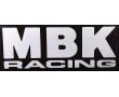 Autocollant MBK RACING - Embl&ecirc;me MBK 51 Magnum Racing 68x26mm