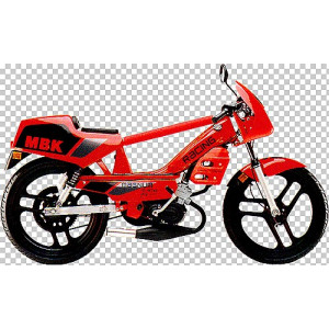 Peinture Rouge CHAPPY RED MBK 51 Magnum Racing MR1 / Motob&eacute;cane 41S (Spray 150ml)