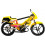 Peinture Jaune YELLOW COMPETITION MBK 51 Magnume Racing MR1 (Spray 400ml CPY)