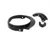 Cache Courroie / Protection Variateur Noir Complet MBK 51 Super / 881 / Motob&eacute;cane 88 / 85 / 89 (Avec pattes)