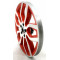 Poulie Cyclo  Alu Rouge - MBK 51 / Peugeot 103  - Pignon 11 D&eacute;montable