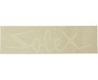 Autocollant Decor droite ou Gauche Solex Lettre Blanc (x2)