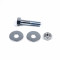 Boulon Axe Fixation Inférieur Amortisseur avec Écrou MBK Motobécane AU AV 85 88 89 Ø8x100 Lg 35mm