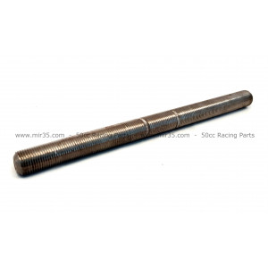 Axe de Roue Avant 11mm MBK 51 Mobylette Motob&eacute;cane 40 50 88 - &Oslash;11x100 Lg. 152 (nu)