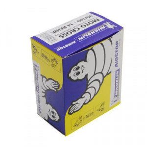 Chambre &agrave; Air 14 Pouces 90-100x14 Michelin Rstop Reinf Valve TR4 (Cross)
