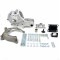 Carter Moteur Malossi Peugeot 103 RCX SPX SP MVL Vogue Complet - Nouvelle version Noire