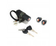 Contacteur a Cl&eacute; Neiman M&eacute;caboite Derbi Senda SM / R-> 2002 / Gilera SMT 2003-> 2006 + Kit 2 serrure Complet (5+1Fil)
