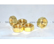 Ecrou M7 Laiton Pour Culasse / Vis Carter Moteur Cyclo MBK 51 (unit&eacute;)