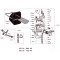 Carburateur Gurtner AR2-10 R707 Mobylette Motobécane AV7 AV85 / MBK 41 - Origine France (AR2/10 R707GP)
