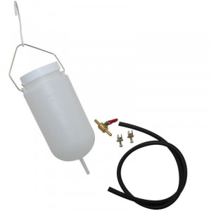 R&eacute;servoir Atelier Auxiliaire avec Robinet + Durite + Crochet (1 Litre)