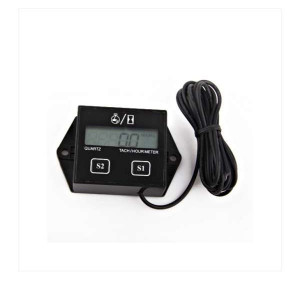 Compte Tours Digital Moto Scooter Cyclo 2T / 4T Universel RPM + Temps Moteur