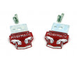 Monogrammes R&eacute;servoir "Mobymatic" Mobylette Motobecane Motoconfort AU AV 65 68 85 88 - Paire