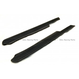 Baguette Longeron Plastique Mobylette MBK 51 41 Motob&eacute;cane Noir - (Paire)