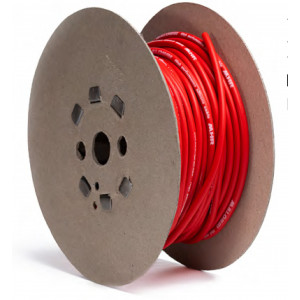 Fil antiparasite Bobine Haute Tension 7mm Souple Rouge Malossi Racing - Au m&egrave;tre