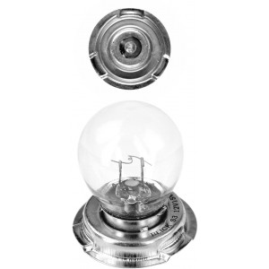 Ampoule 12V 15W P26S Phare MBK 51 Peugeot 103 - Standard Transparent Flosser (Qualit&eacute; Origine)