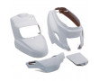 Carrosserie Scooter MBK Booster Bw's 2004-> Blanc Brillant (KIT 4 pieces)