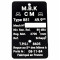 Plaque Constructeur MBK 51 Motobécane CM 37x61 Tous Type Mine 8312 // modèle au choix