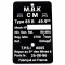 Plaque Constructeur MBK 51 Motobécane CM 37x61 Tous Type Mine 8312 // modèle au choix