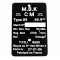 Plaque Constructeur MBK 51 Motobécane CM 37x61 Tous Type Mine 8312 // modèle au choix