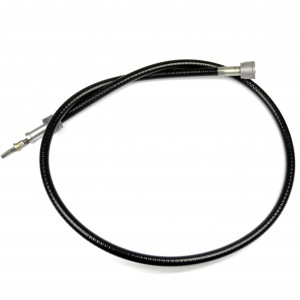 Cable Transmission Compteur MBK 51 Daytona Cruiser New West White Horse Copper Black - Gaine 703mm Cable 729mm Carr&eacute; 2,6