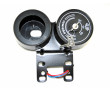 Support de Compteur  Rond &Oslash; 60mm universel Moto Cyclomoteur avec Contacteur