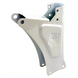 Support de Selle / Boite &agrave; outils M&eacute;tal Blanc Cadre Peugeot 103 SP CRX Turbo 16 HPL Chrono