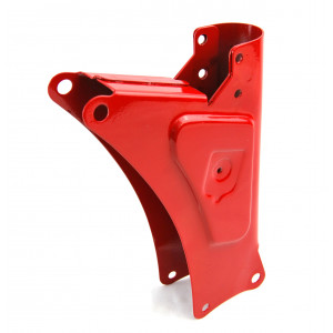Support de Selle / Boite &agrave; outils M&eacute;tal Rouge Cadre Peugeot 103 Racing SP MVL CRX SLC Chrono