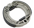 Machoires de Frein 118x20 MBK50EW KW / Peugeot SX5 Bassano Grimeca Avant + Arri&egrave;re (Paire)